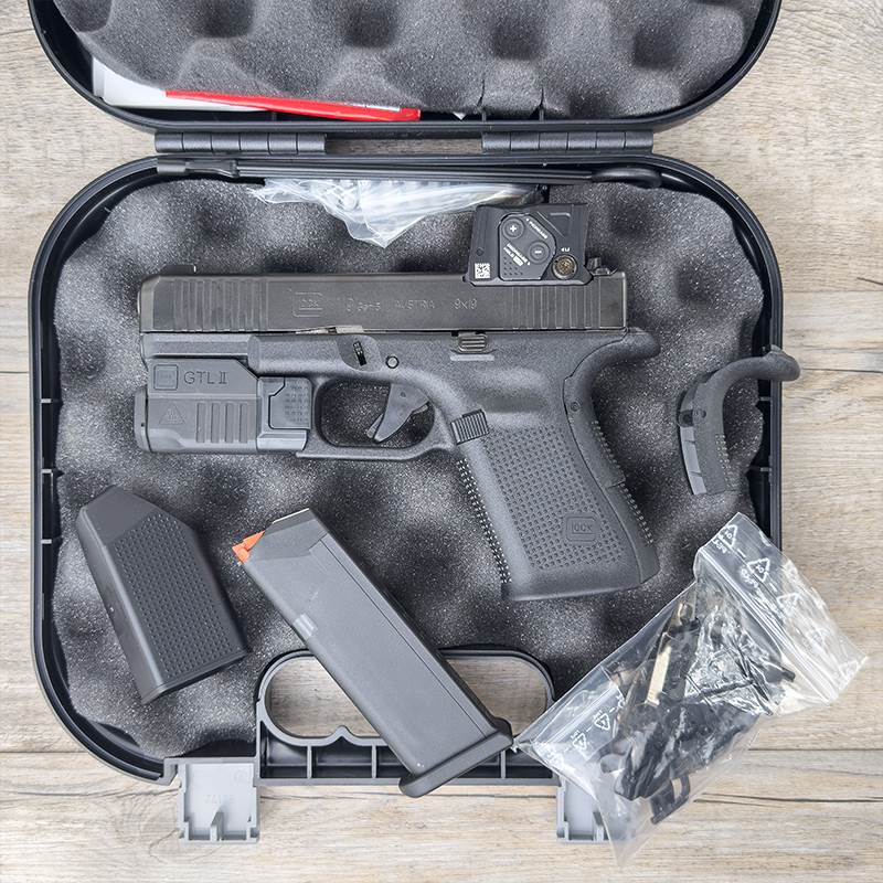 Begagnad Pistol Glock 19 Gen5 A-CUT COA Combo 9x19 DEMOEX