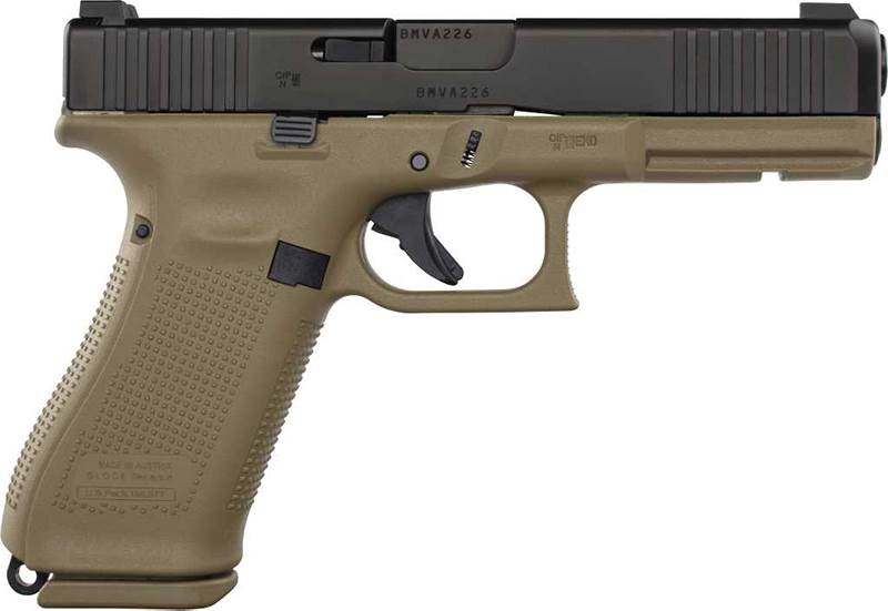 Pistol Glock 17 Gen5 FS Coyote FR 9x19