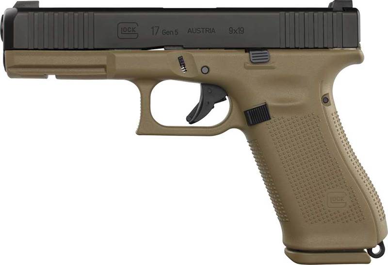 Pistol Glock 17 Gen5 FS Coyote FR, 9x19