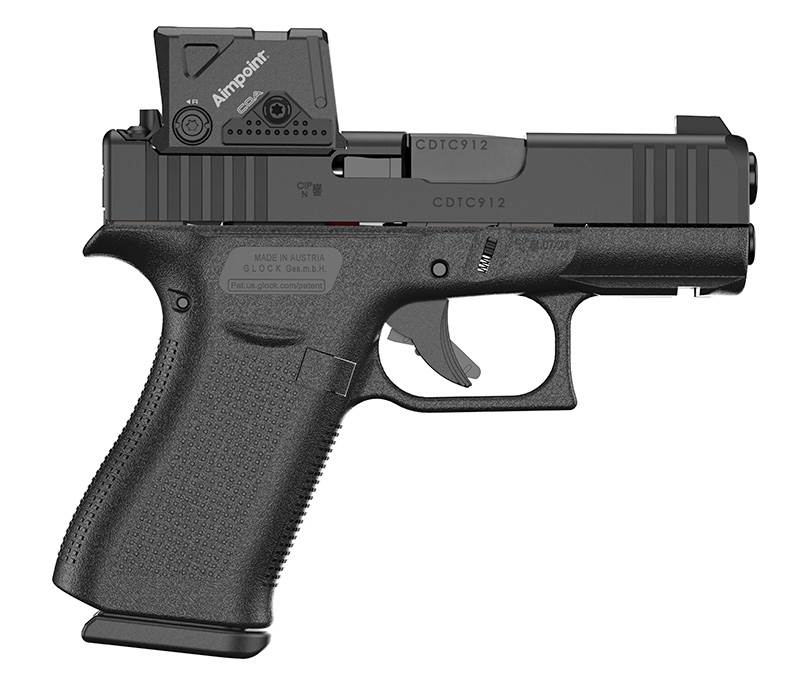Pistol Glock 43X A-CUT COA FS 9x19 Combo höger