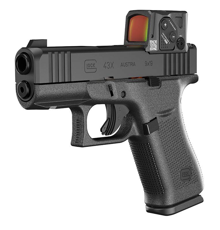 Pistol Glock 43X A-CUT COA FS 9x19 Combo vinkel