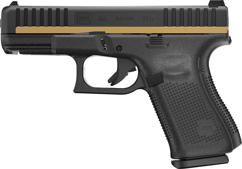 Pistol Glock 44 .22 LR Gold