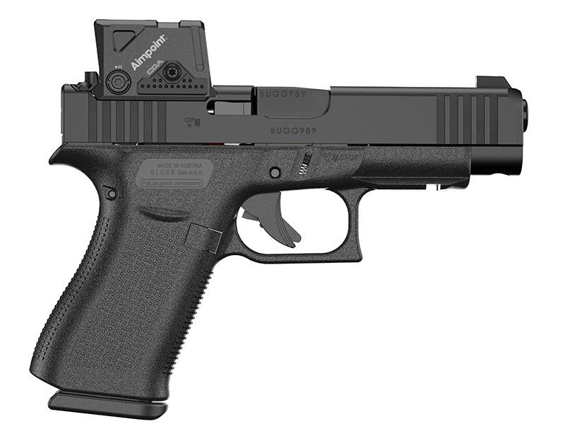 Pistol Glock 48 A-CUT COA FS 9x19 Combo höger