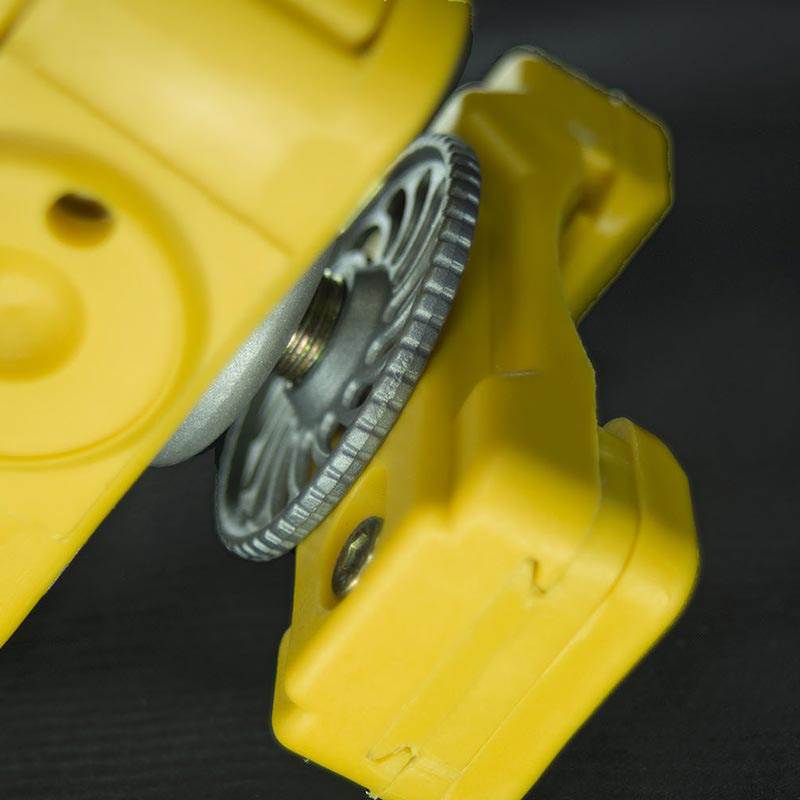 magasinhållare guga ribas v2 gul sida