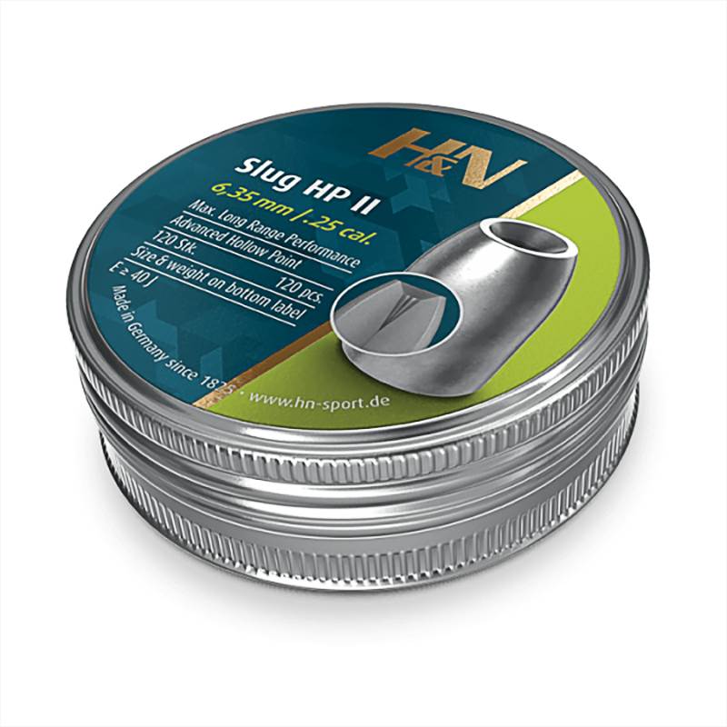 Lg-kulor Slug HP II .250/6,35 mm 36 grs 120-ask