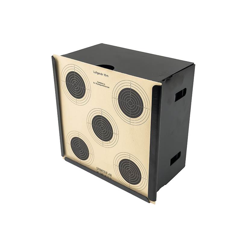 Kulfång för skytte med 4,5 mm (.177). För tavlor 14x14 cm.