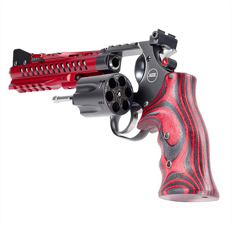 Revolver Korth GTA 6" .357 Magnum 6 skott Röd Alu