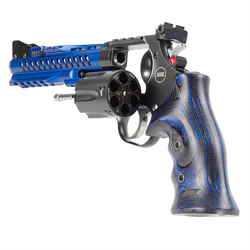 Revolver Korth GTA 6" .357 Magnum 6 skott Blå Alu