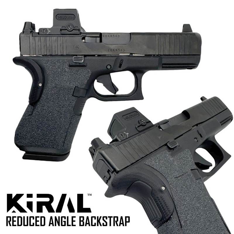 Kolvbaksida Backstrap Red. Angle LOK Grips Glock 43/48 overview