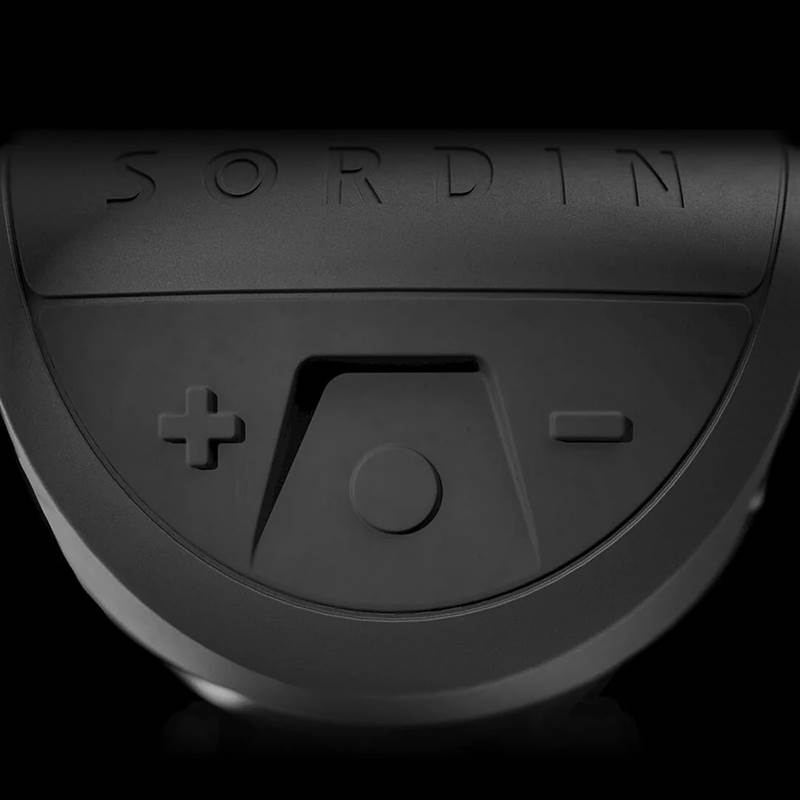 Hörselskydd Sordin Supreme X2 Black Leather Headband Gel