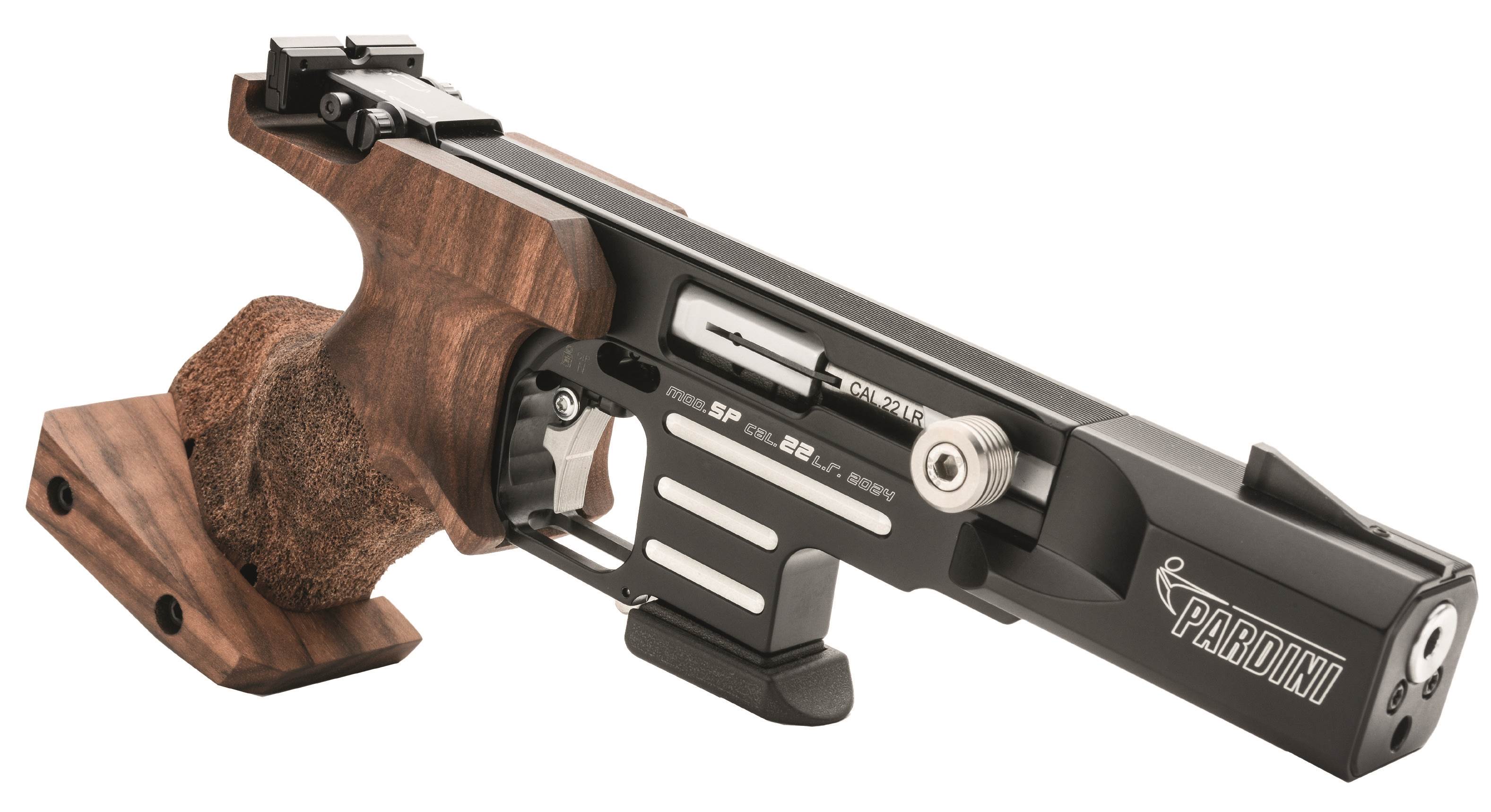 Pistol Pardini SP 22 .22 LR för sportskytte, precision, bana, fält, militär snabbmatch