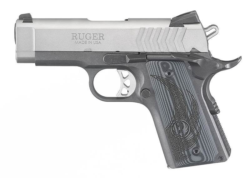 Pistol Ruger SR1911 lättvikt, andra sidan.