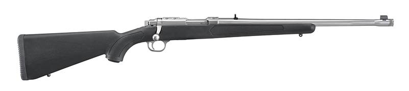 Gevär Ruger modell 77 kaliber .357 Magnum rostfri med gängad pipa