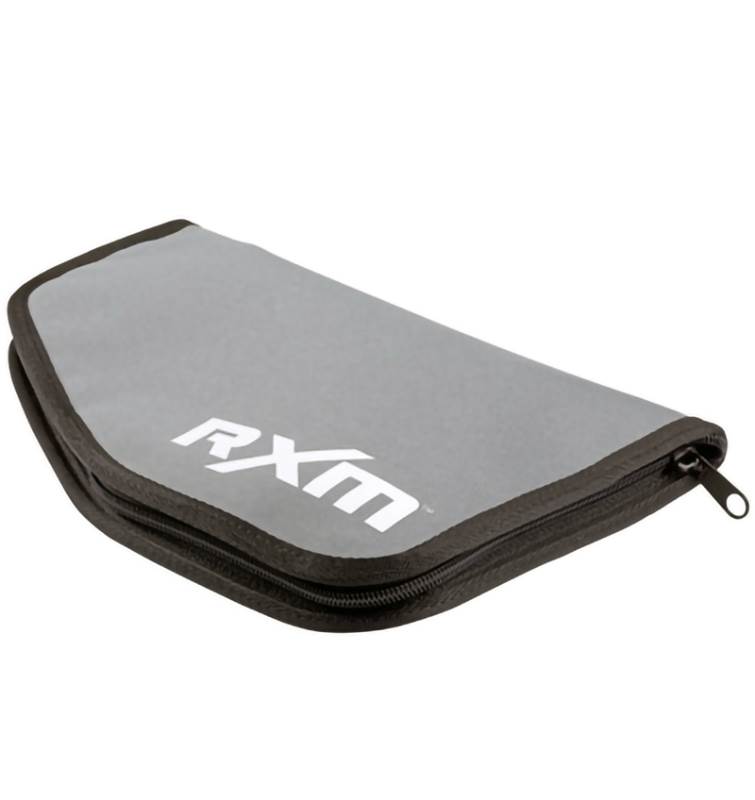 Fodral för pistol Ruger RXM, grått med RXM-logo sida