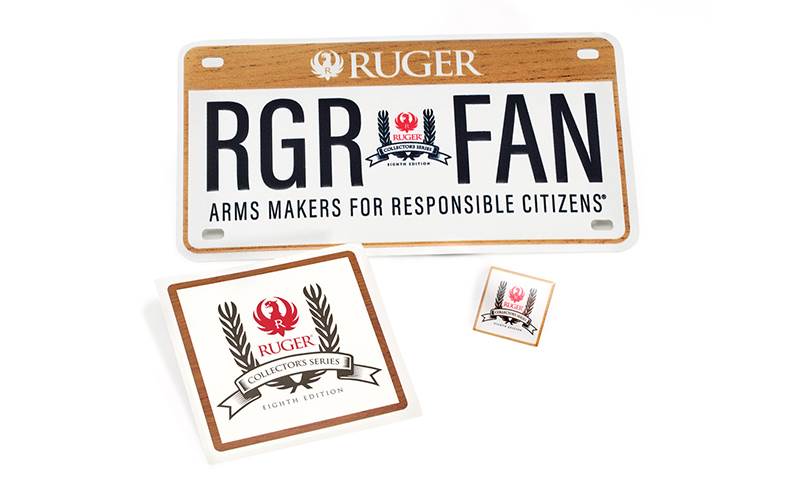 Pistol Ruger MKIV 22/45 Collector's Series, gängad, .22 LR, tävlingspistol, tillbehör för samling