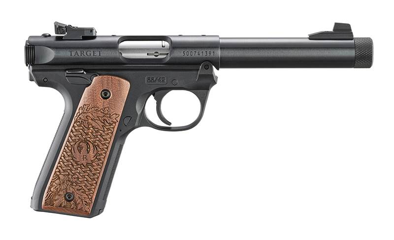 Pistol Ruger MKIV 22/45 Collector's Series, gängad, .22 LR, tävlingspistol
