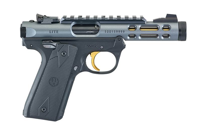 Pistol Ruger MKIV 22/45 Lite Diamond grey, .22 LR