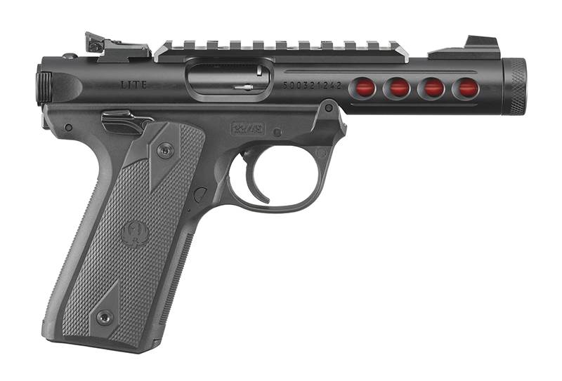 Pistol Ruger MKIV 22/45 Lite Black Anodized .22LR