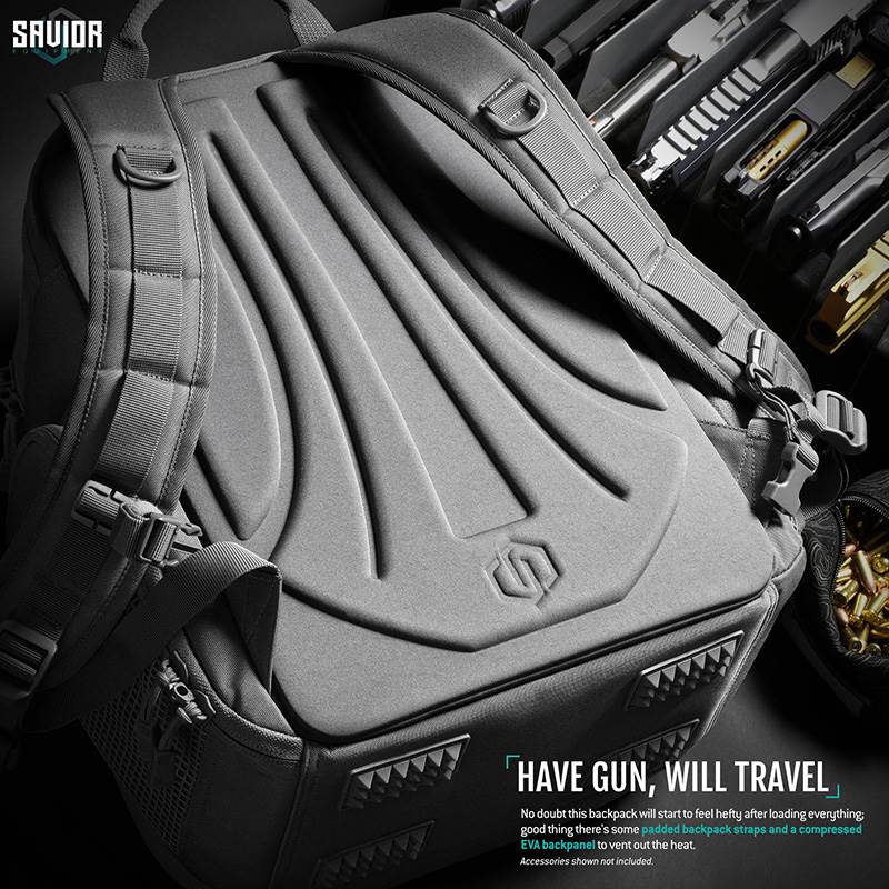 Ryggsäck Savior Equipment Compact SEMA Pistol Backpack Grå