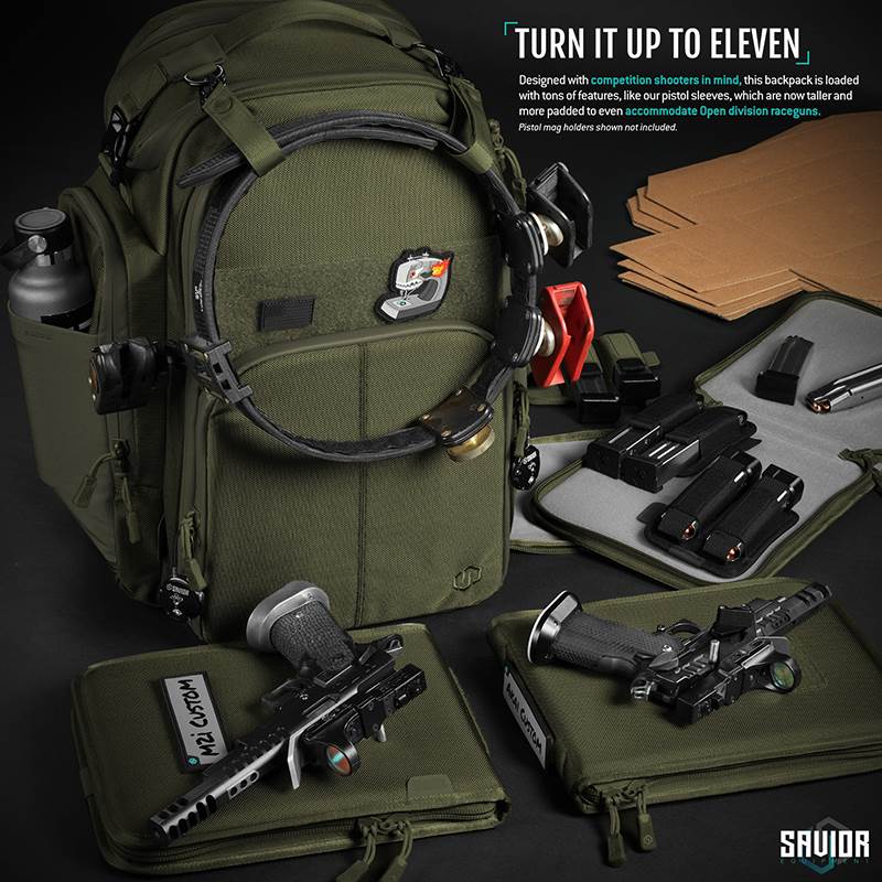 Ryggsäck Savior Equipment Pro SEMA Competition Backpack Grön