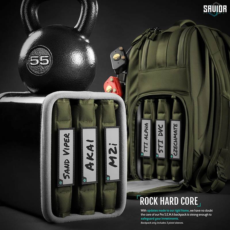 Ryggsäck Savior Equipment Pro SEMA Competition Backpack Grön