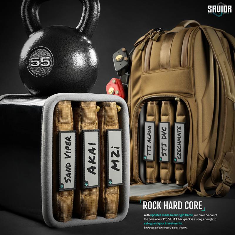 Ryggsäck Savior Equipment Pro SEMA Competition Backpack Brun