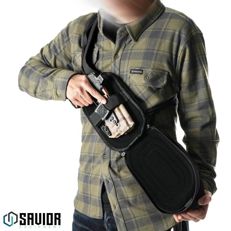 Väska Savior Equipment Obscura CCW Sling Bag 3L Small Svart