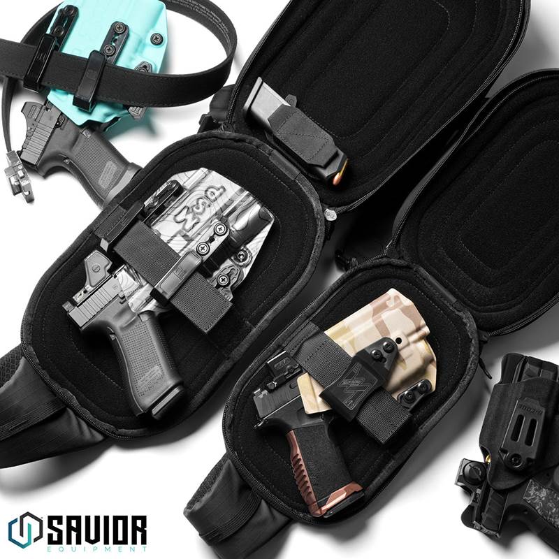 Väska Savior Equipment Obscura CCW Sling Bag 3L Small Svart