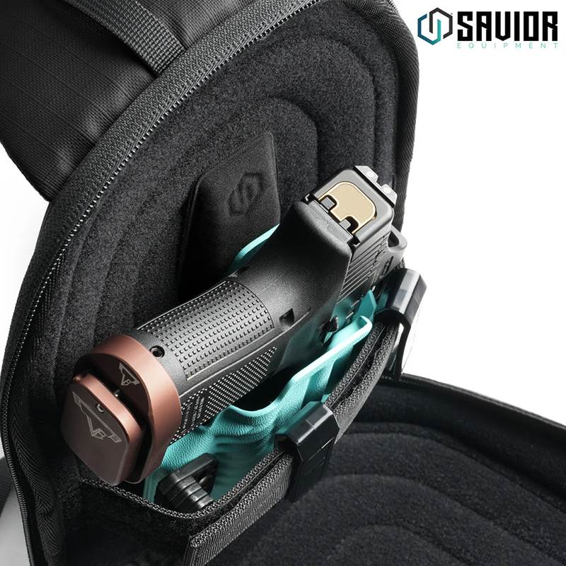 Väska Savior Equipment Obscura CCW Sling Bag 5L Medium Svart