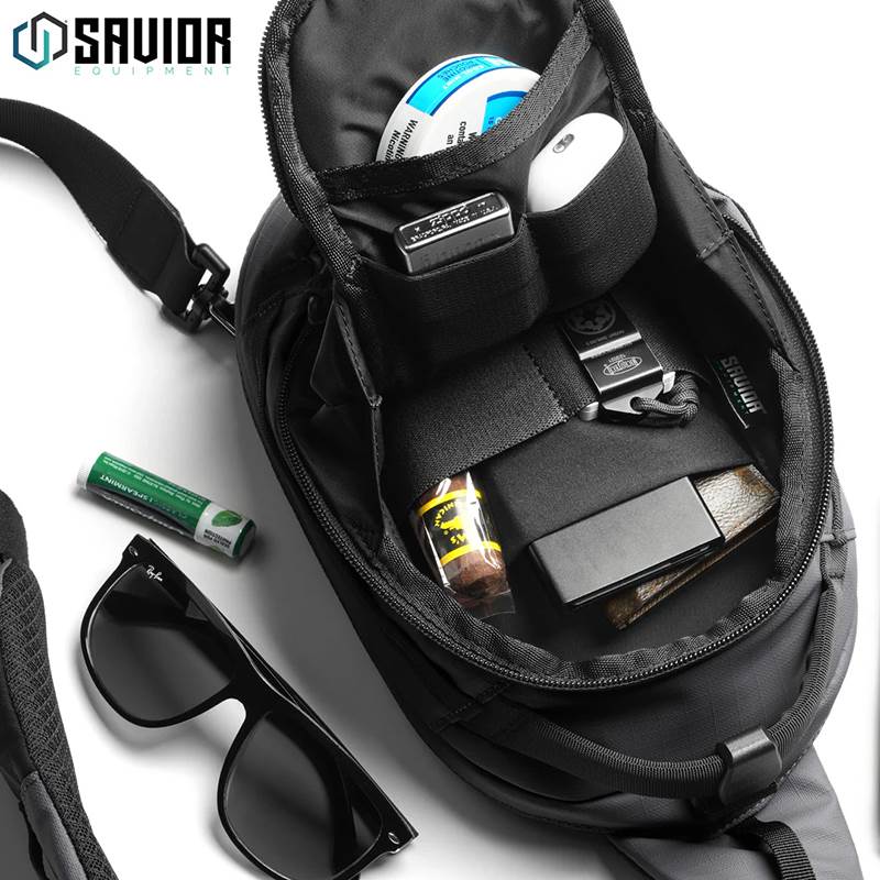 Väska Savior Equipment Obscura CCW Sling Bag 5L Medium Grå