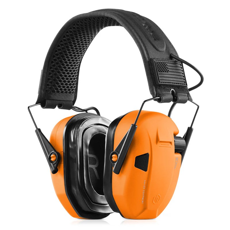 HÖRSELSKYDD SAVIOR EQUIPMENT APOLLO ELECTRONIC EAR PROTECTION ORANGE
