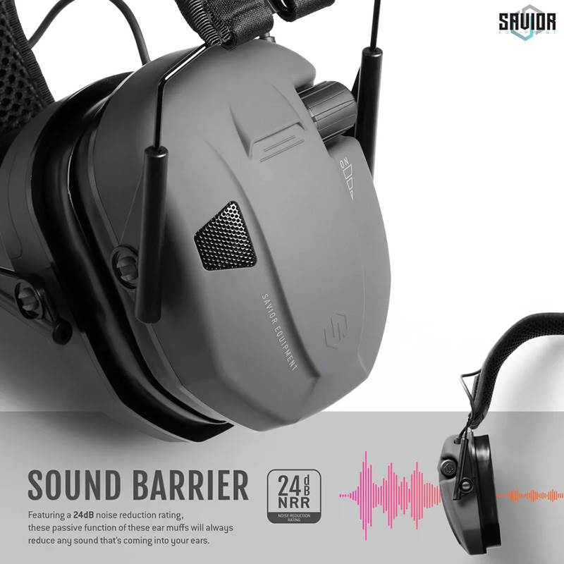 Hörselskydd Savior Equipment APOLLO Electronic Ear Protection