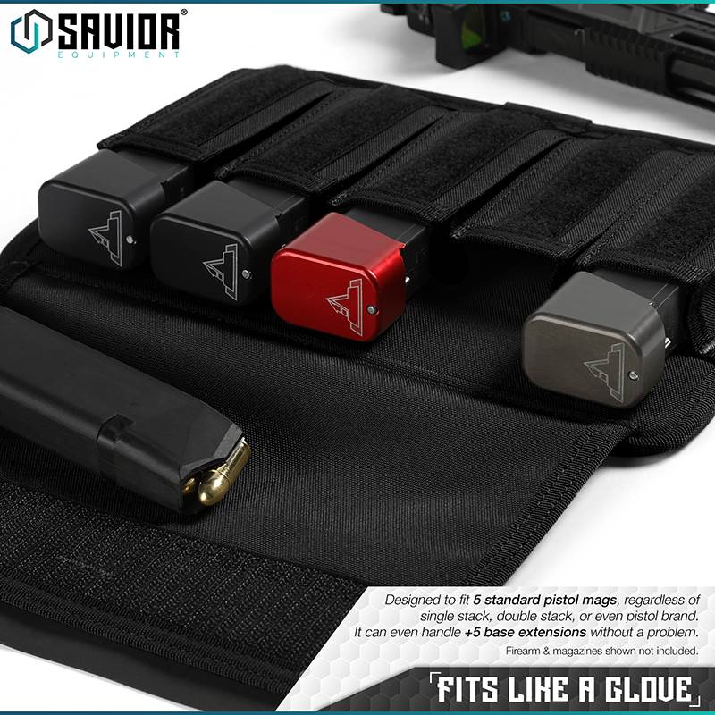 Väska Savior Equipment Mag Buddy Pistol Svart