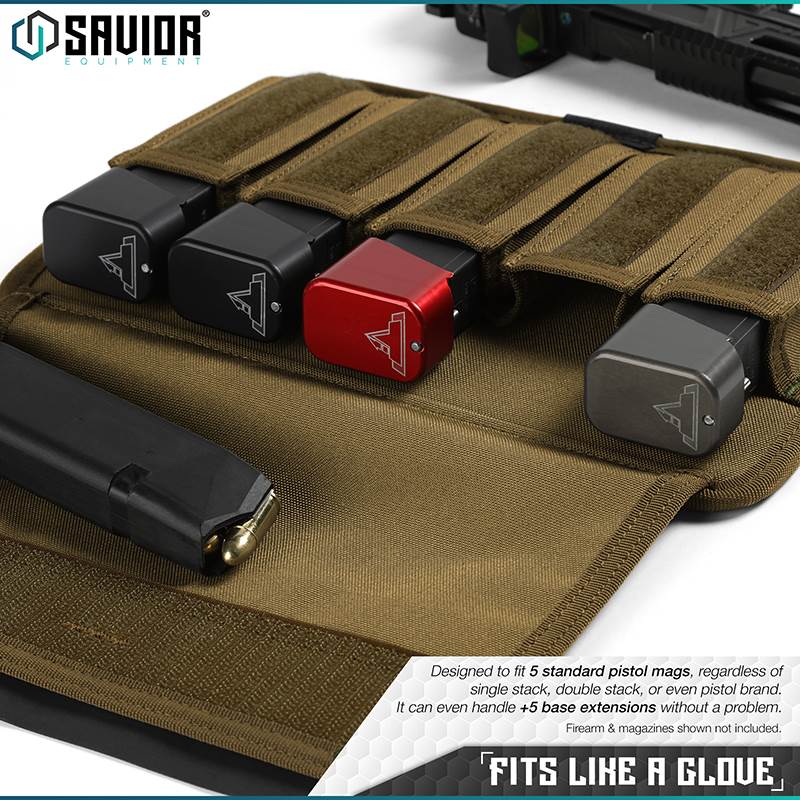 Väska Savior Equipment Mag Buddy Pistol Brun