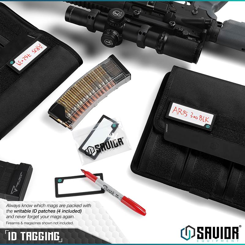 Väska Savior Equipment Mag Buddy Rifle Svart