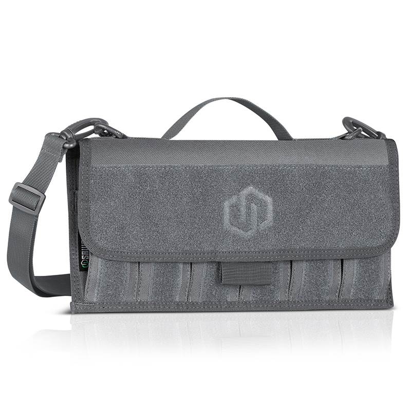 Väska Savior Equipment Pistol Mag Pouch w/ Sling Grå
