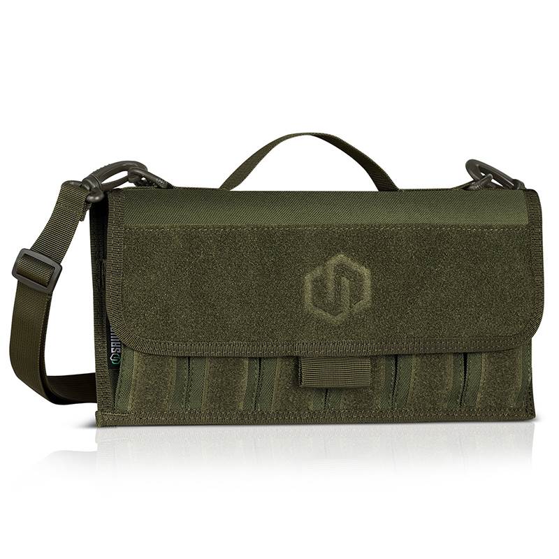 Väska Savior Equipment Pistol Mag Pouch w/ Sling Grön