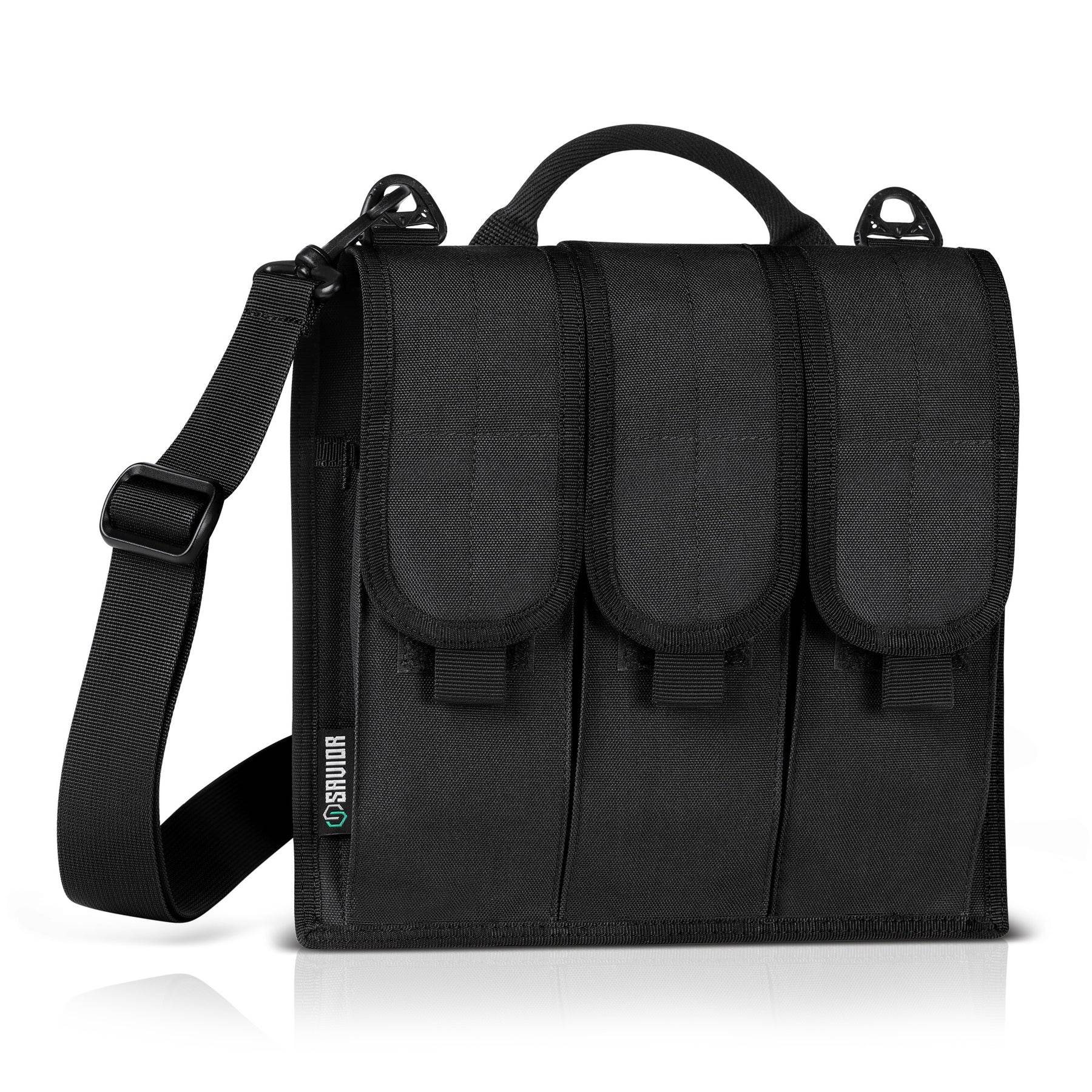 Väska Savior Equipment Rifle Mag Pouch w/ Sling Svart
