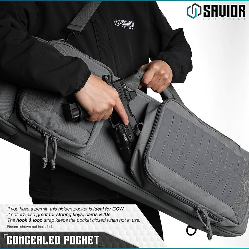 Väska Savior Equipment Urban Carbine Single Rifle Case Grå