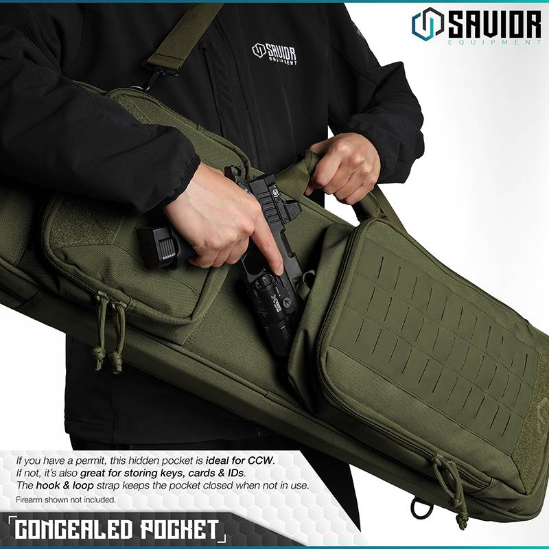 Väska Savior Equipment Urban Carbine Single Rifle Case Grön