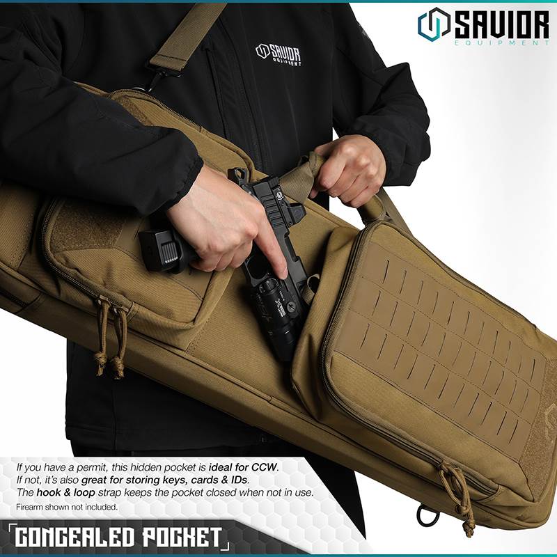 Väska Savior Equipment Urban Carbine Single Rifle Case Brun
