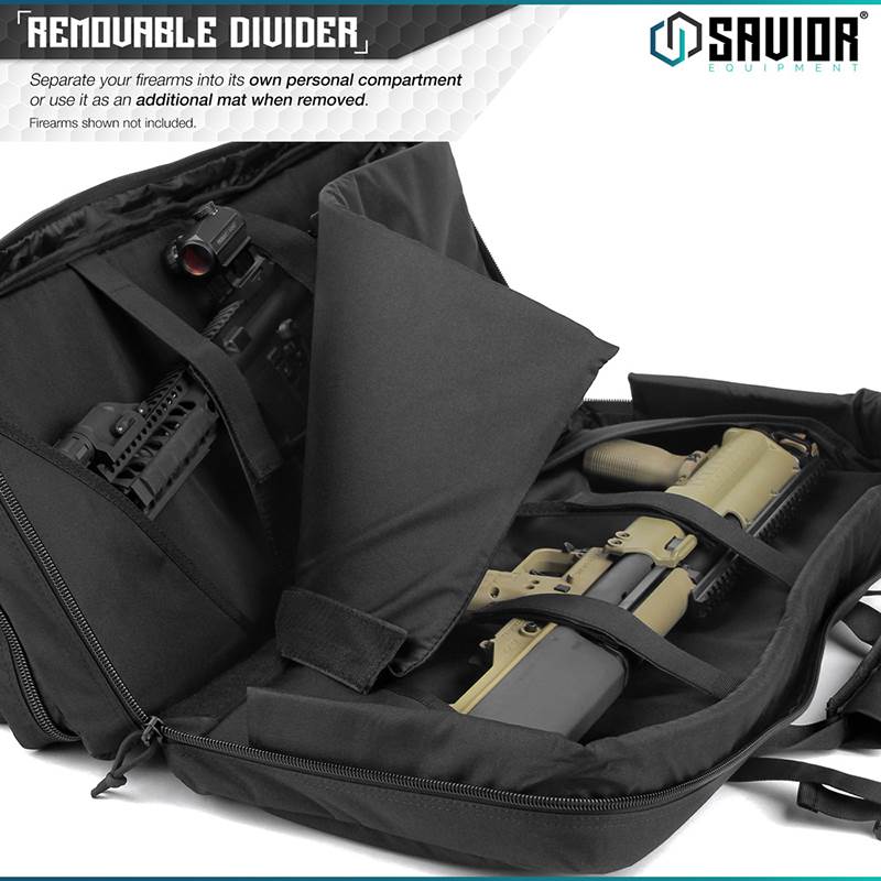 "Väska Savior Equipment American Classic 32"" Double Rifle Case Svart"