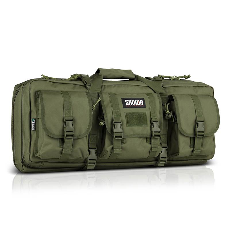 "Väska Savior Equipment American Classic 32"" Double Rifle Case Grön"