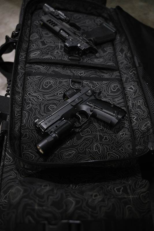 Väska Savior Equipment Urban Warfare 55" Double Rifle Case Tamo Svart