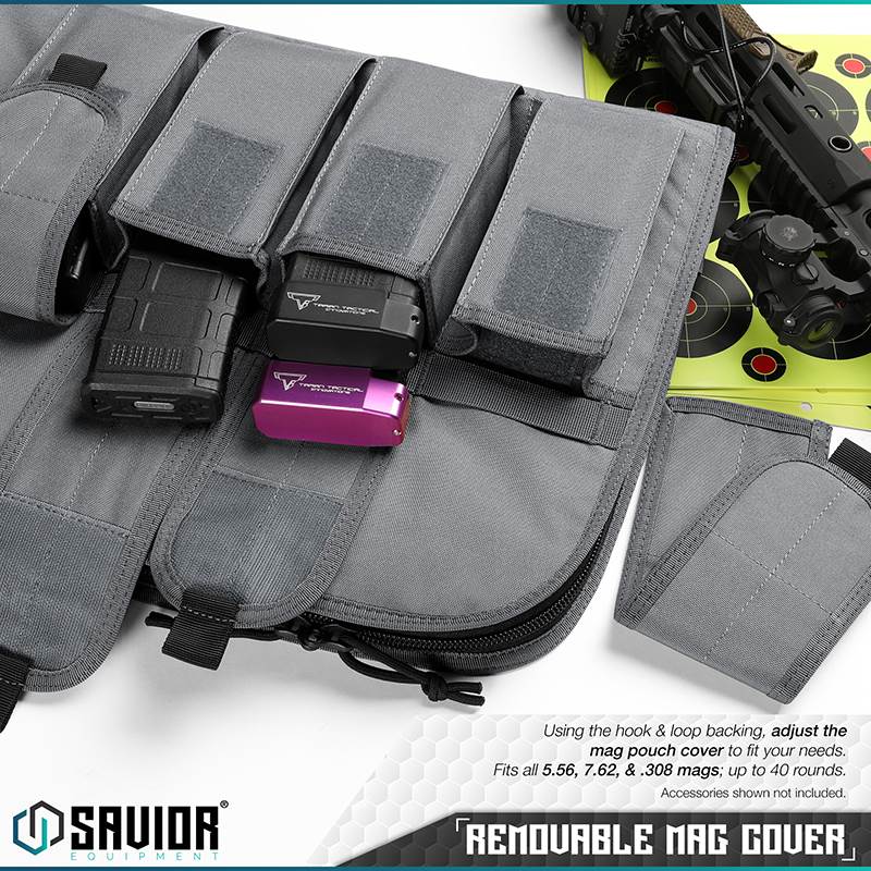 "Väska Savior Equipment Patriot 36"" Single Rifle Case Grå"