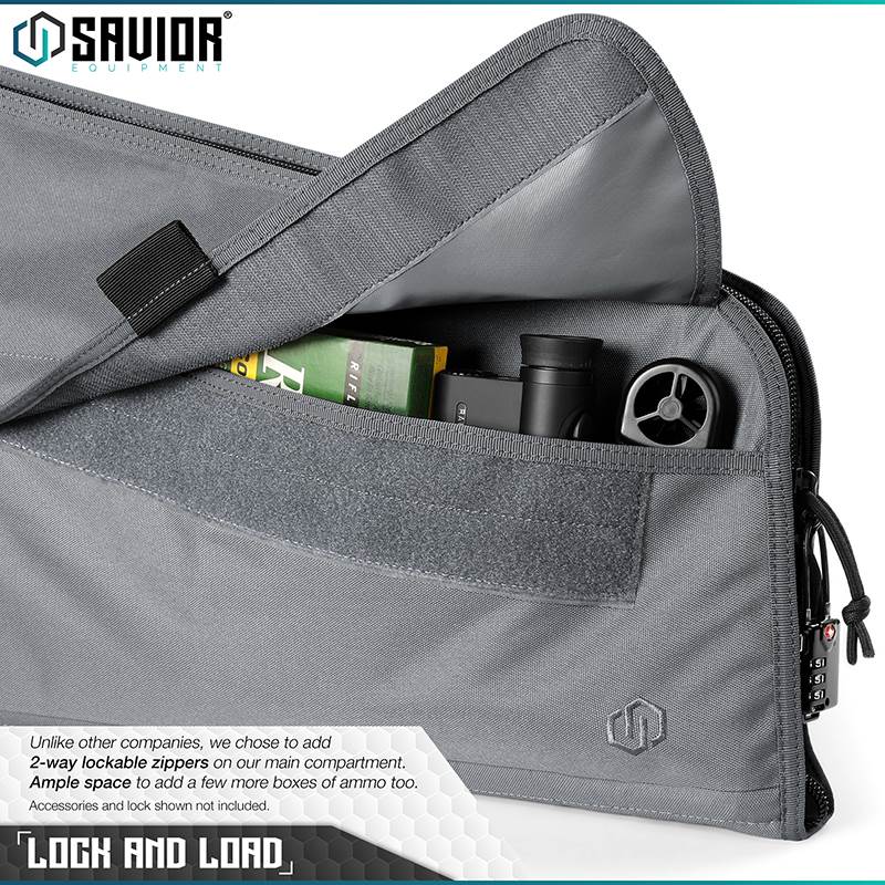 "Väska Savior Equipment Patriot 36"" Single Rifle Case Grå"