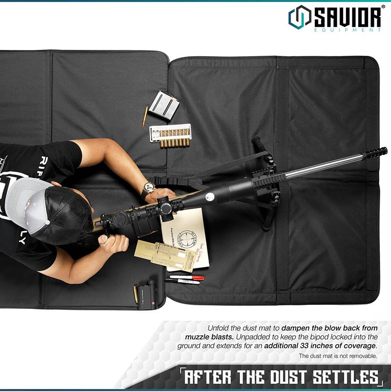 Skjutmatta Savior Equipment Padded Shooting Mat Svart