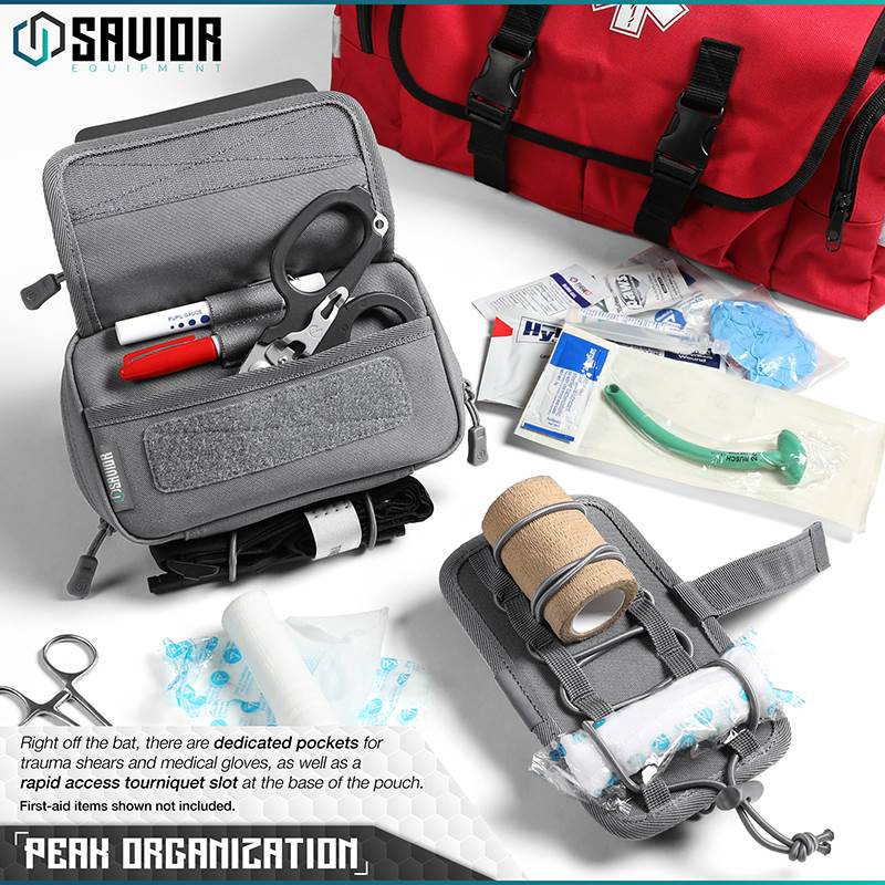 Väska Savior Equipment IFAK Buddy Grå