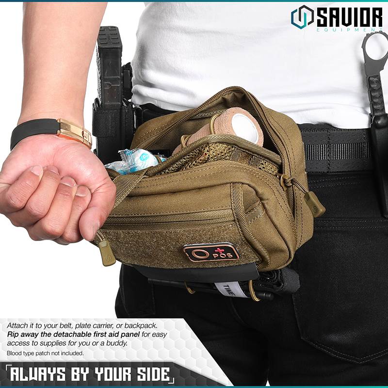 Väska Savior Equipment IFAK Buddy Brun