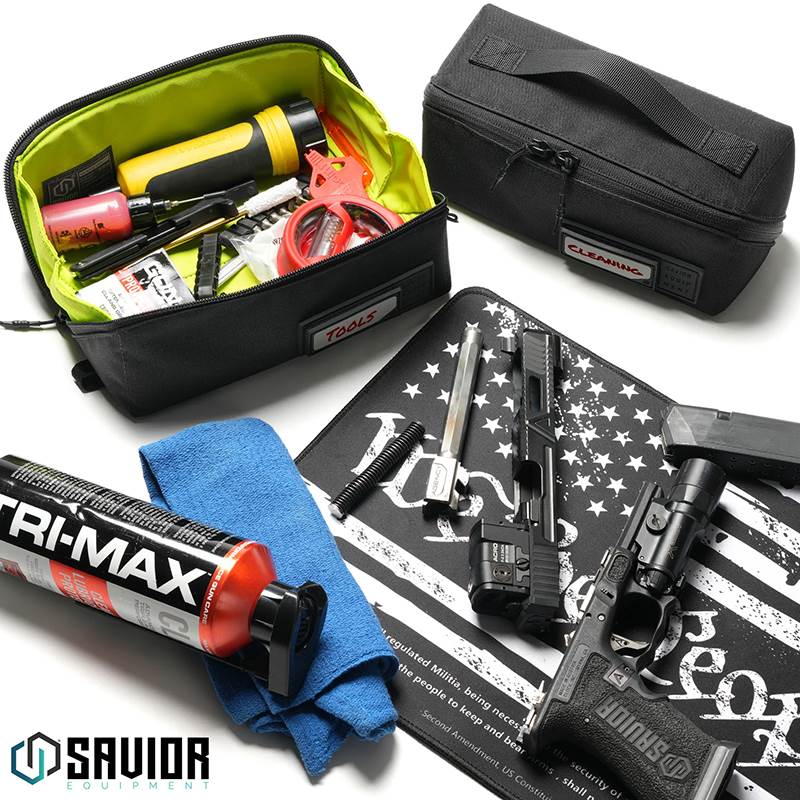 Väska Savior Equipment Utility Pouch Svart/Grön